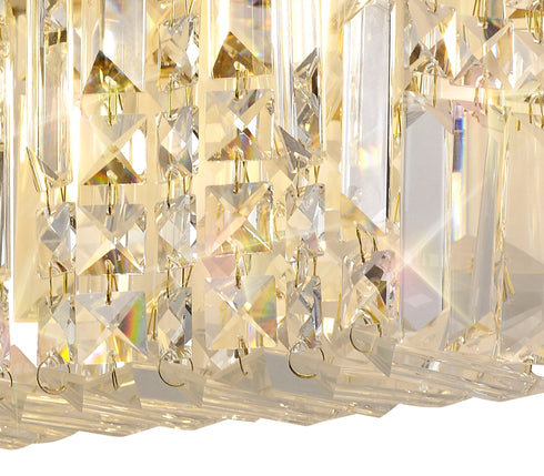 Zula Rectangular 2 Light Small Wall Lamp